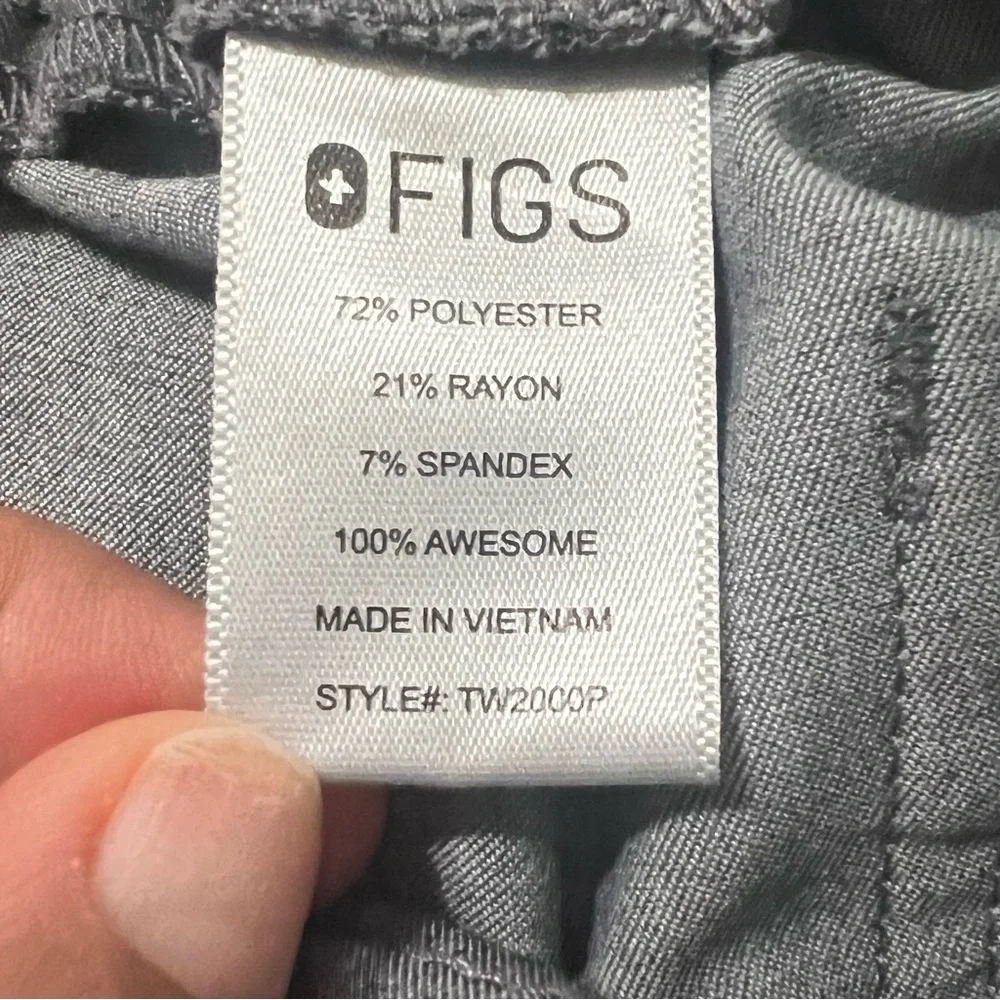 Figs Yola Skinny Scrub Pants‎ in Graphite Size XXSP